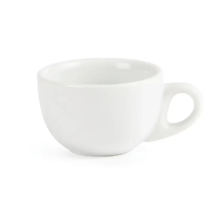 Tasse à espresso blanche Olympia Whiteware 85 ml