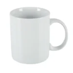 Détail du bord arrondi du mug Olympia Whiteware