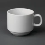 Tasse à thé empilable Olympia Whiteware 200 ml