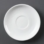 Soucoupe empilable Olympia Whiteware 150 mm