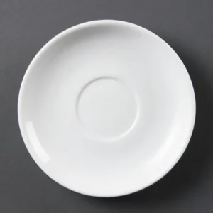 Soucoupe empilable Olympia Whiteware 150 mm