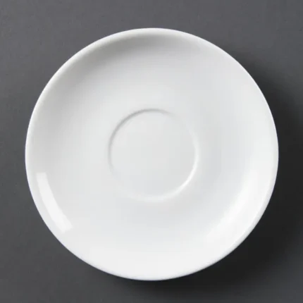Soucoupe empilable Olympia Whiteware 150 mm