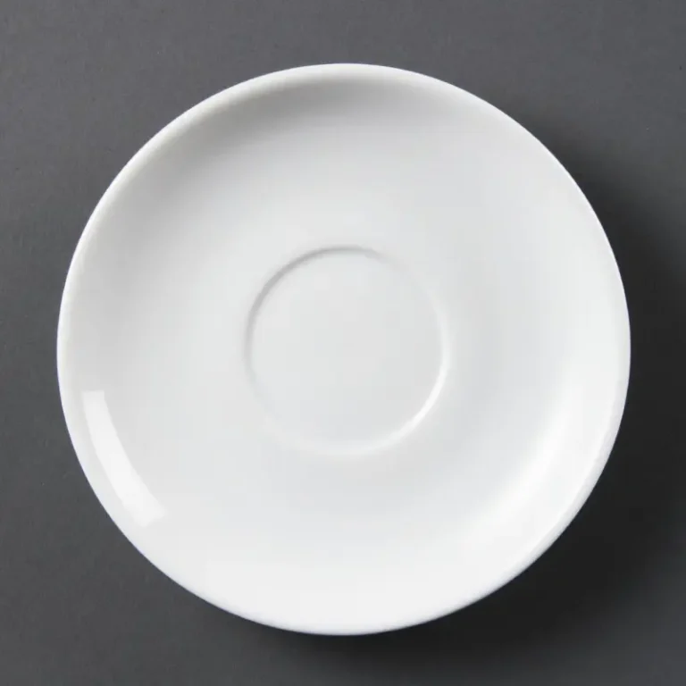 Soucoupe empilable Olympia Whiteware 150 mm
