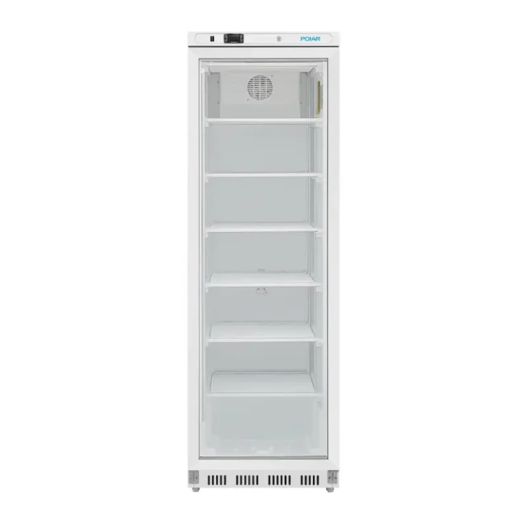 Vitrine réfrigérée négative Polar CB921 vue de profil