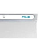 Armoire réfrigérée négative inox Polar CD085 détail bandeau commandes