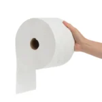 Détail de la distribution feuille à feuille Tork Smart One