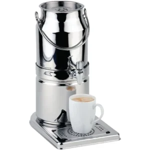 Distributeur de lait APS 3 L en inox 18/10 en forme de bidon