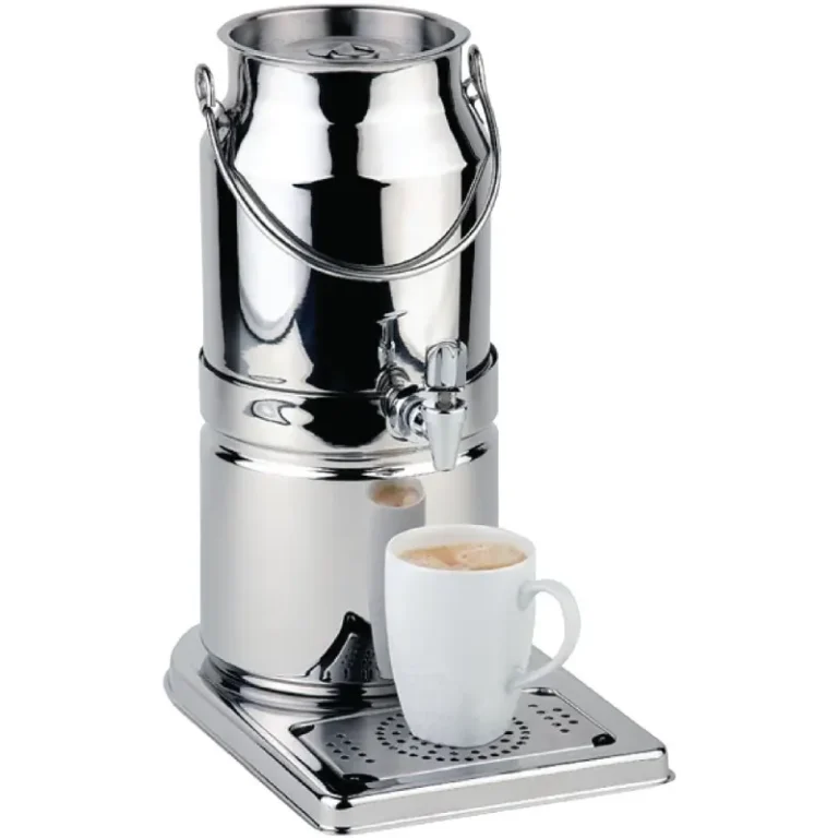 Distributeur de lait APS 3 L en inox 18/10 en forme de bidon
