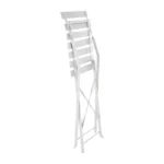 Chaise de terrasse pliante Bolero grise, lot de 2