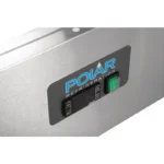 Table réfrigérée Polar CL109 vue de face plan marbre