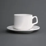 Tasse Olympia Lumina en porcelaine fine vitrifiée
