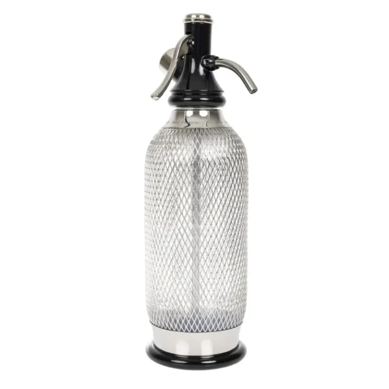 Siphon à eau de seltz classique iSi 1 L en acier brillant