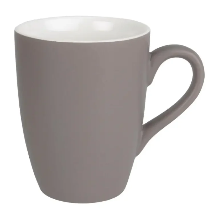 Mug pastel mat Olympia gris 320 ml