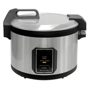 Cuiseur à riz professionnel CUISTANCE inox 10 L, vue de face