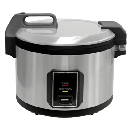 Cuiseur à riz professionnel CUISTANCE inox 10 L, vue de face