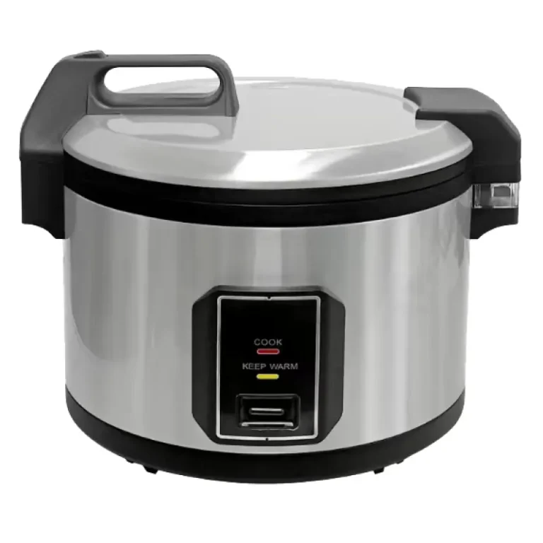 Cuiseur à riz professionnel CUISTANCE inox 10 L, vue de face