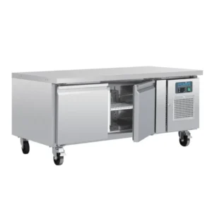 Soubassement réfrigéré Polar DA462 porte ouverte