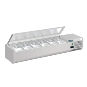 Saladette Polar DA680 couvercle ouvert
