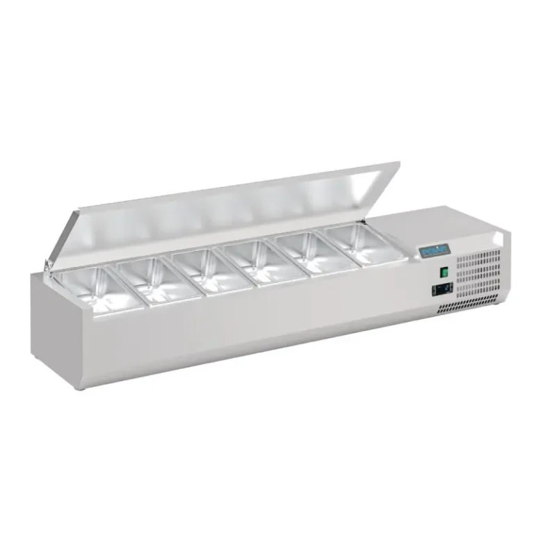Saladette Polar DA680 couvercle ouvert