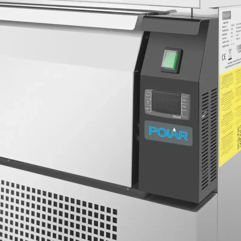Soubassement double Polar DA996 tiroir ouvert