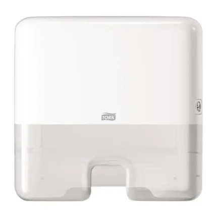 Distributeur mini Tork d’essuie-mains interfoliés blanc