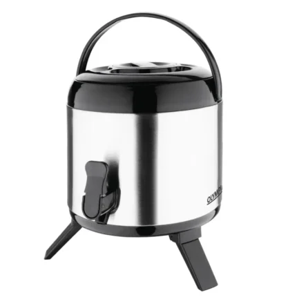 Distributeur de boissons Olympia 6 L en inox double paroi