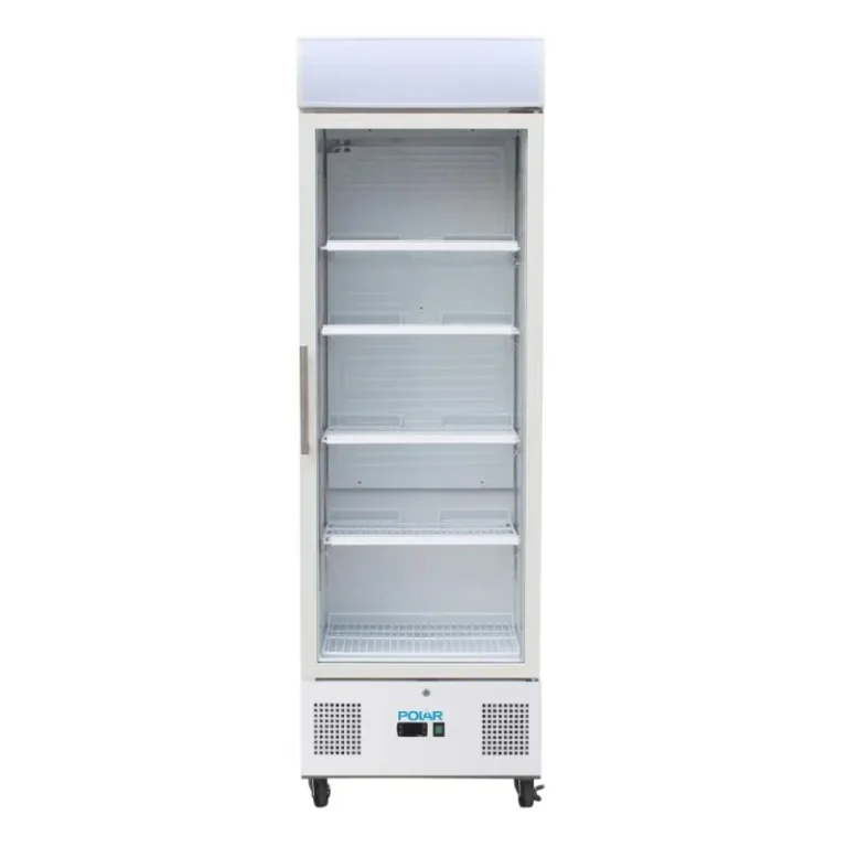 Vitrine réfrigérée Polar DM076 vue de profil