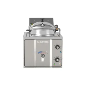 Friteuse électrique à pression à poser CUISTANCE inox 15 L à 8 Psi