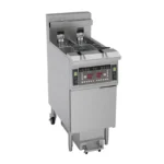 Friteuse électrique professionnelle double CUISTANCE inox, 2 cuves de 13 L avec filtration