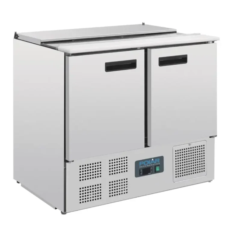 Comptoir à salade Polar G606 vue de gauche