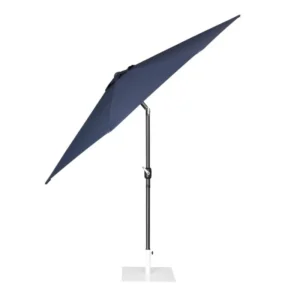 Parasol rond Bolero Seville – FU504 – 3m – Bleu marine – Polyester 245g/m² – Inclinable