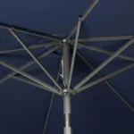 Parasol rond Bolero Seville – FU504 – 3m – Bleu marine – Polyester 245g/m² – Inclinable