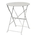 Table de terrasse pliante Bolero – GH556 – Ø595mm – Grise – Acier