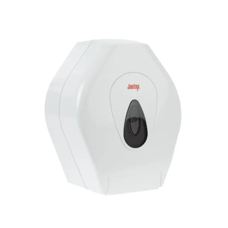 Distributeur de papier hygiénique Mini Jumbo Jantex blanc