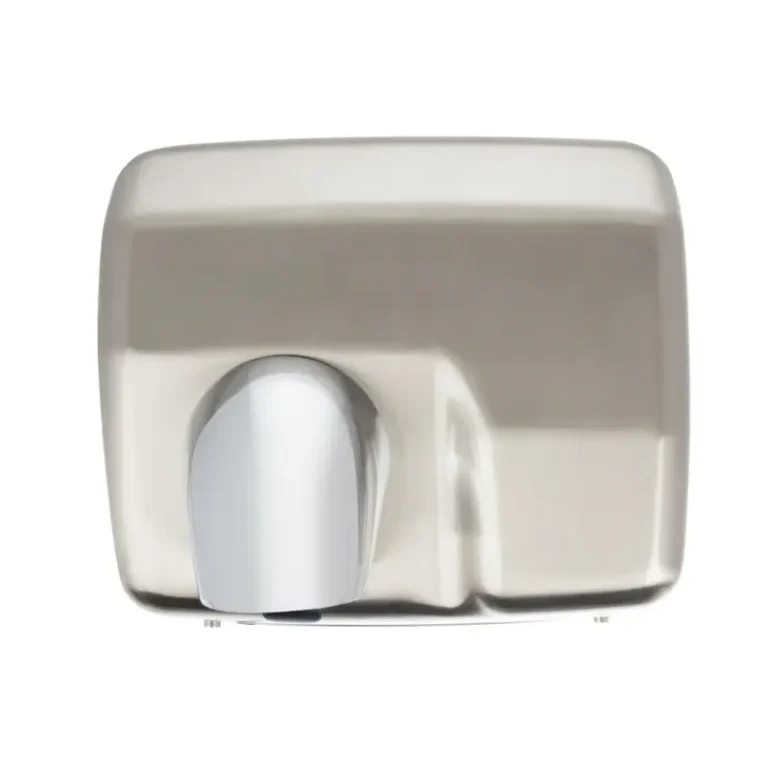 Sèche-mains Jantex vu de profil, buse orientable