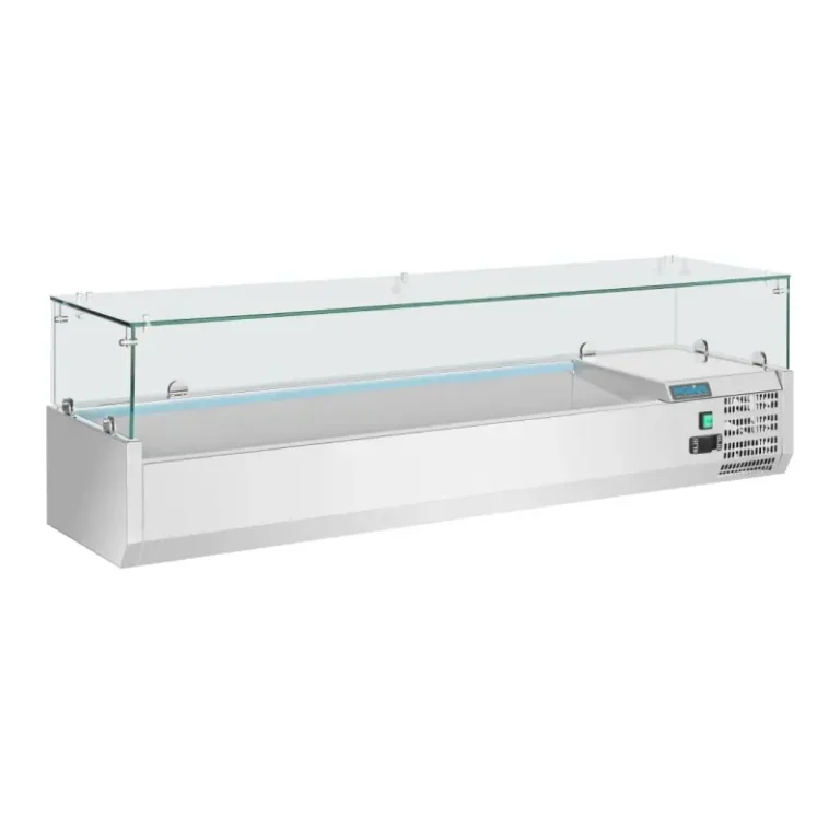 Saladette réfrigérée Polar GD876 vue de face