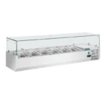 Saladette réfrigérée Polar GD876 vue d’ensemble
