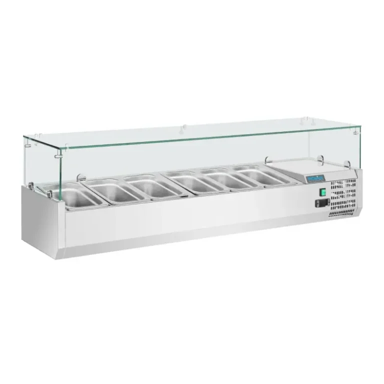 Saladette réfrigérée Polar GD876 vue d’ensemble