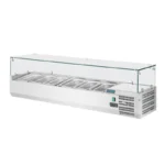 Saladette réfrigérée Polar GD876 intérieur bacs