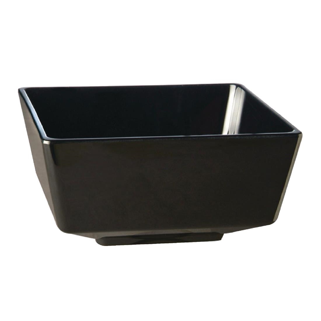 gf099-1.jpg Ravier APS Float noir 250mm – Mélamine – Pieds antidérapants – Image 1