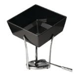 Saladier APS Balance Noir – 300mm – 5L – Mélamine – Pieds antidérapants