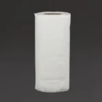 Essuie-tout blanc 2 plis Jantex lot de 24 rouleaux