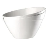 Saladier APS Balance 2,5L Blanc – 245mm – Mélamine – Pieds antidérapants