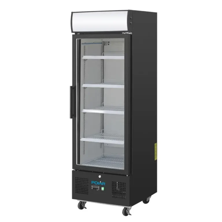 Vitrine réfrigérée Polar GH426 vue de profil