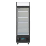 Vitrine réfrigérée Polar GH426 porte ouverte étagères