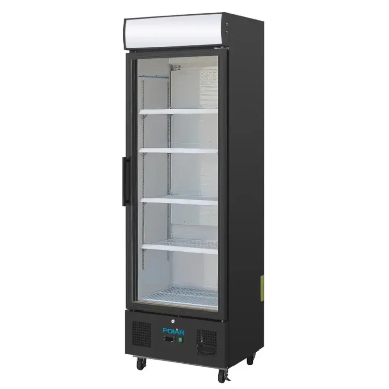 Vitrine réfrigérée Polar GH427 vue de profil