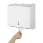Distributeur d’essuie-mains inox Jantex ouvert