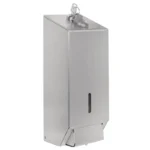 Distributeur de savon liquide Jantex 1 L en inox 304 satiné