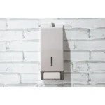 Distributeur de savon inox Jantex vu de profil