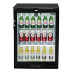 Arrière-bar Polar GL001 vue de face avec boissons